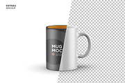 Enamel Mug Mockup, a Product Mockup by graphypix (Thumbnail 2 of 4)