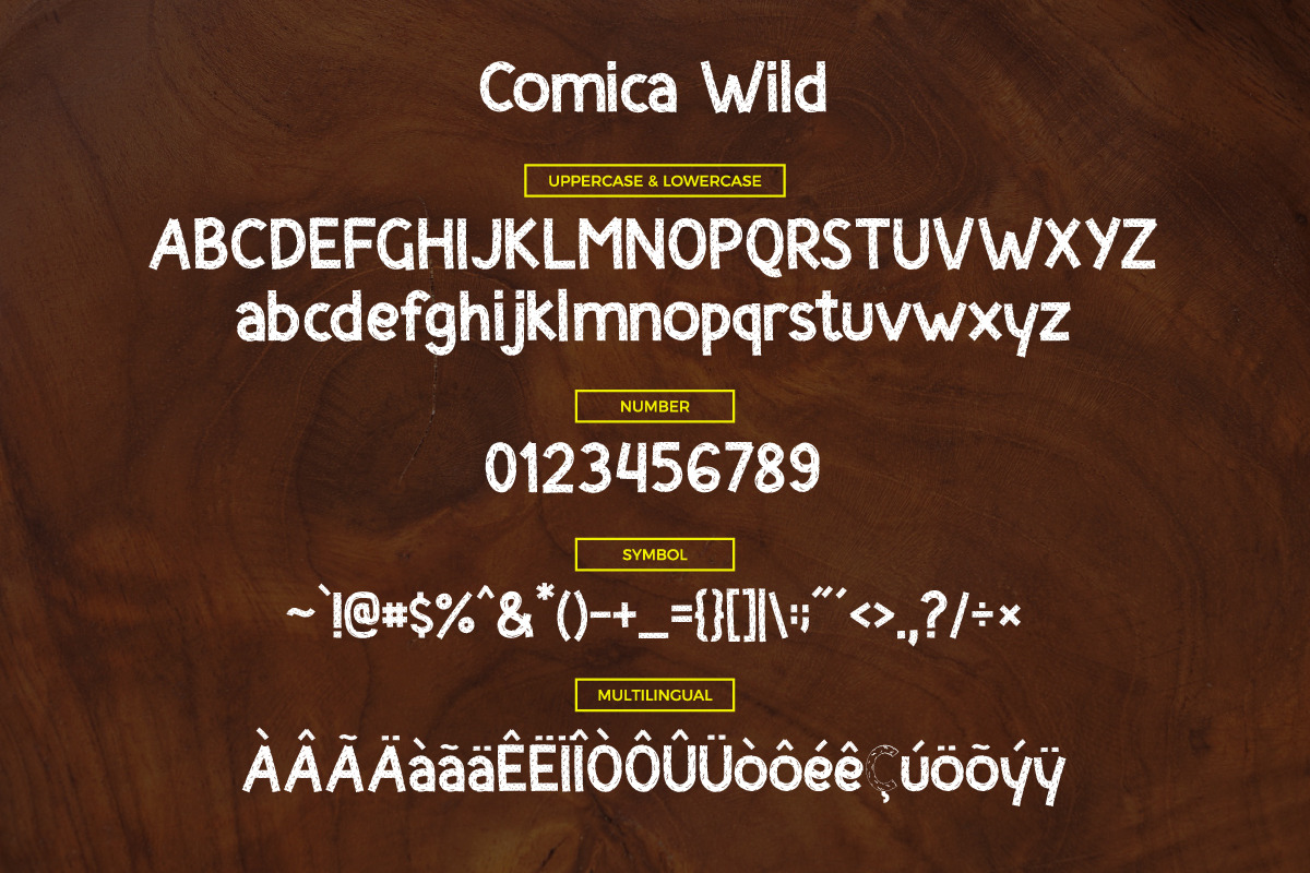 Comica ~ Font Duo preview 5