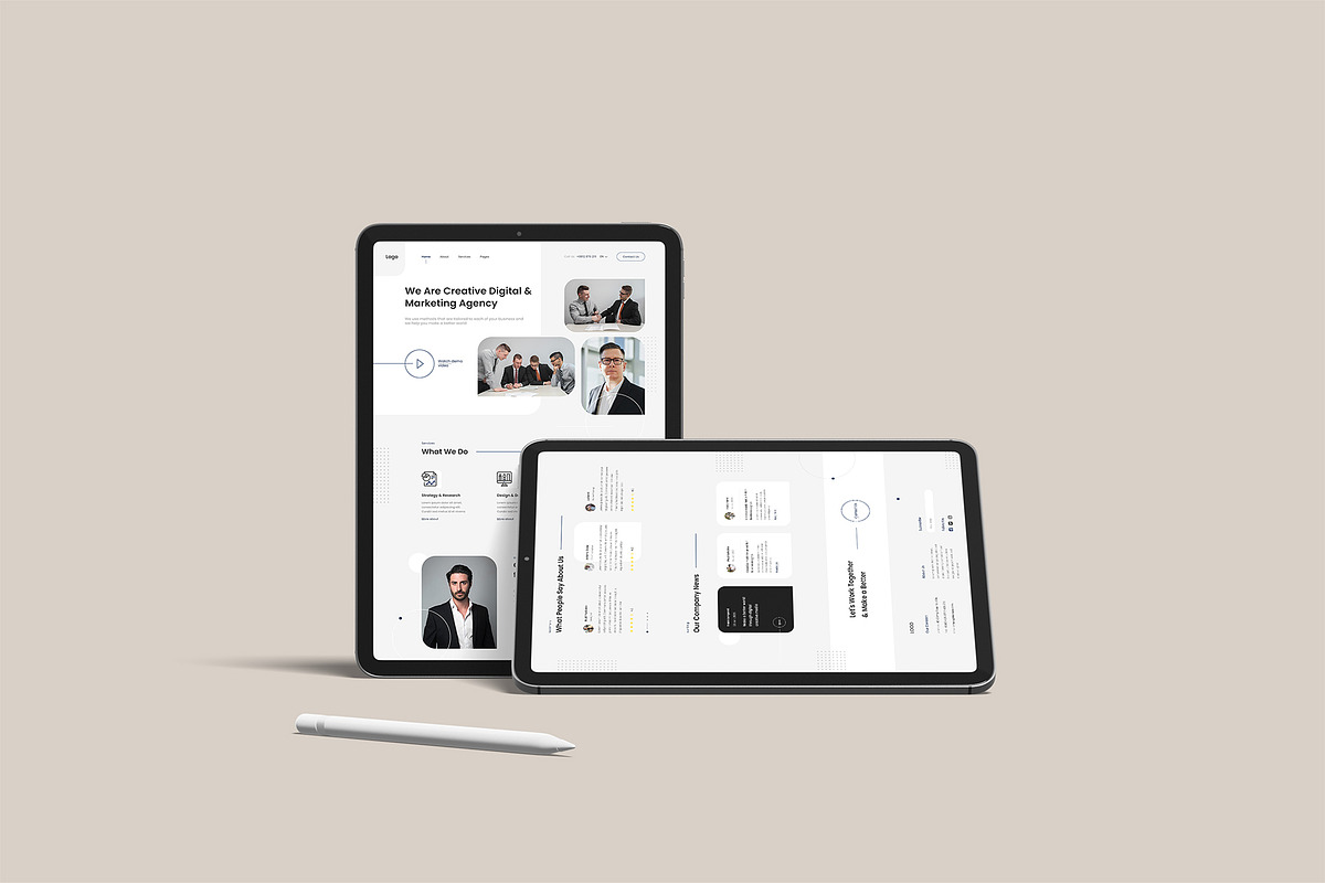 iPad Tablet Mockup Bundles, an iPad Mockup by Graphic Aesthetic (Photo 18 of 22)