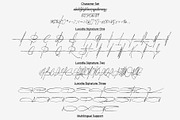Luxodia Signature, a Script Font by Lemonthe (Thumbnail 14 of 14)