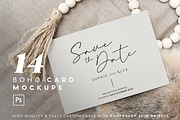 Card Mockup Bundle Boho, a Print Template by Esther van Helmont (Thumbnail 1 of 6)