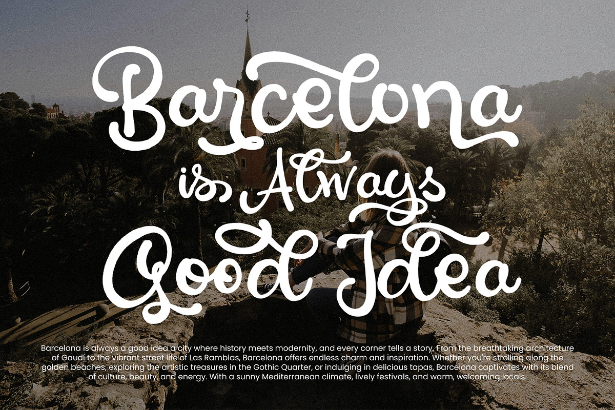 Vierra Adagio - Playful Handwriting, a Handwritten Font by Inviline.co (Photo 6 of 11)