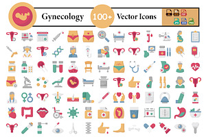 Gynecology & Women Health Icon Pack, an Icon by Vector Portal
