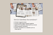 20 page Monthly Newsletter Template, a Marketing Template by Rise and Roar Design (Thumbnail 5 of 9)