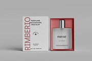 Perfume Packaging Mockup, a Packaging Mockup by Tokobeta (Thumbnail 2 of 7)