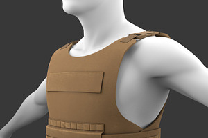 Military Flak Jacket Vest