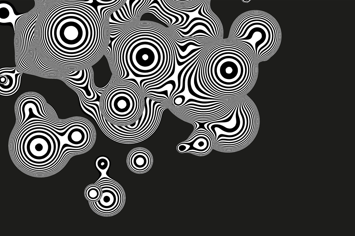 50 Zebra Metaballs, an Object Graphic by GarryKillian (Photo 36 of 51)