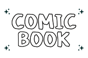 Junior Outline - Hand Drawn Font, a Handwritten Font by Sahira Studio (Thumbnail 3 of 4)
