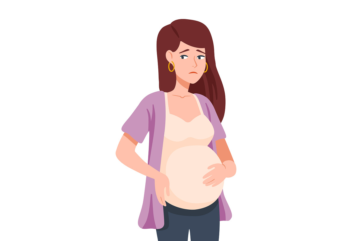 Young girl pregnant, a Person Illustration by Good Studio (Photo 3 of 3)