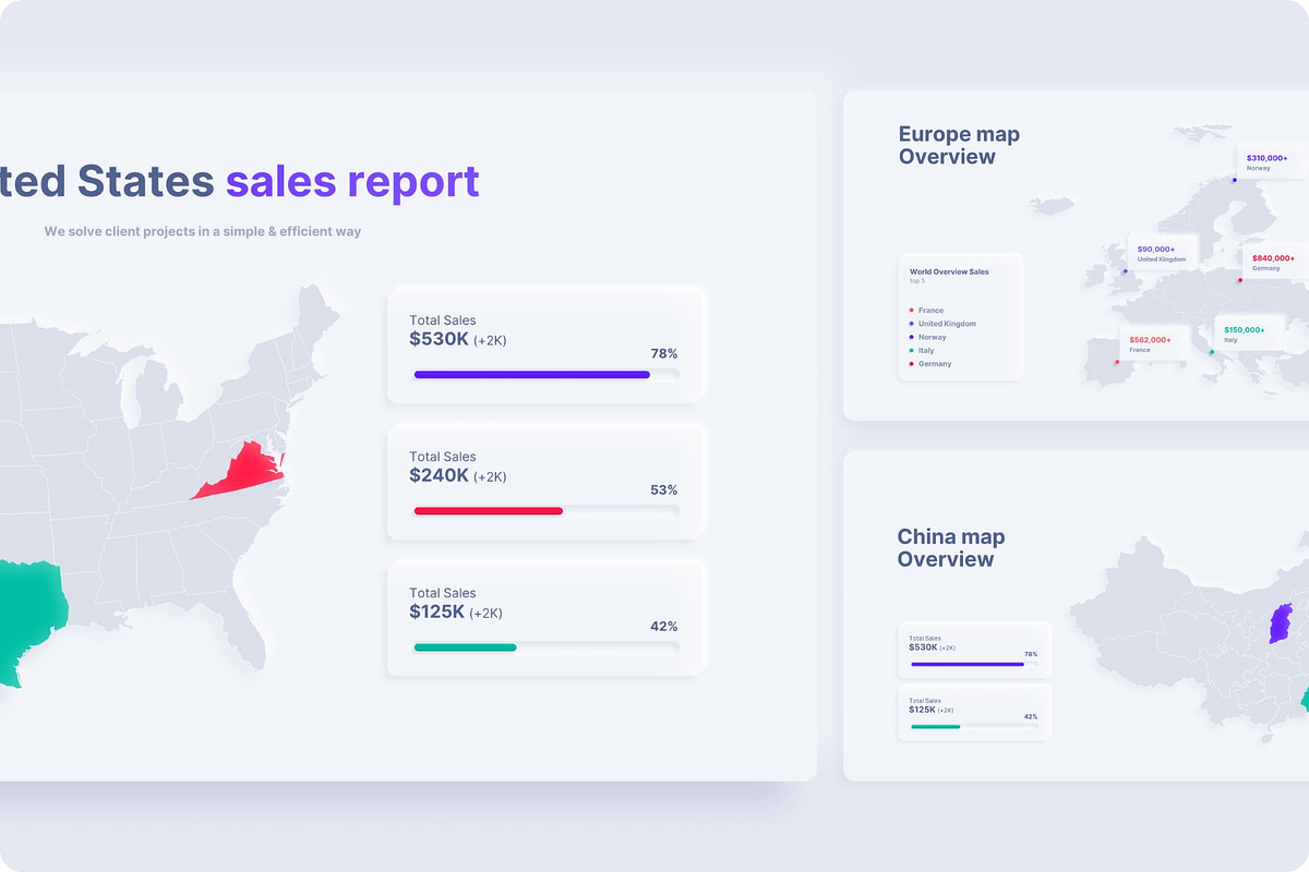 Neumorphic Presentation Template, a Presentation Template by TemplateZuu (Photo 35 of 48)