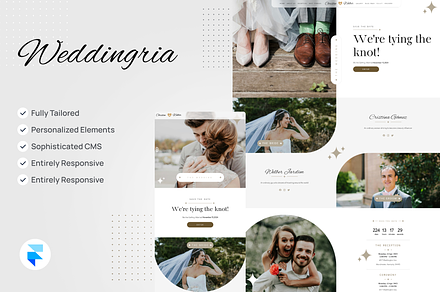 Weddingria - Framer Wedding Template