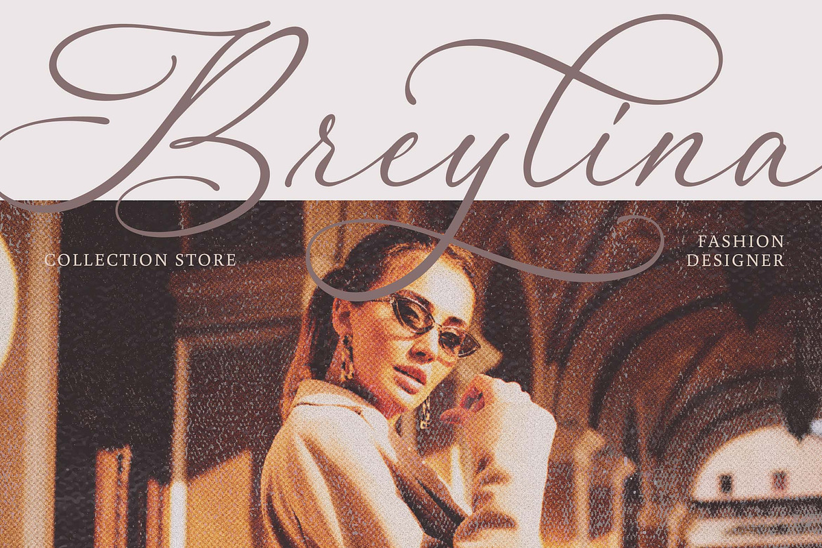 Rindeya a Clean Romantic Script Font, a Script Font by Blankids Studio (Photo 8 of 9)
