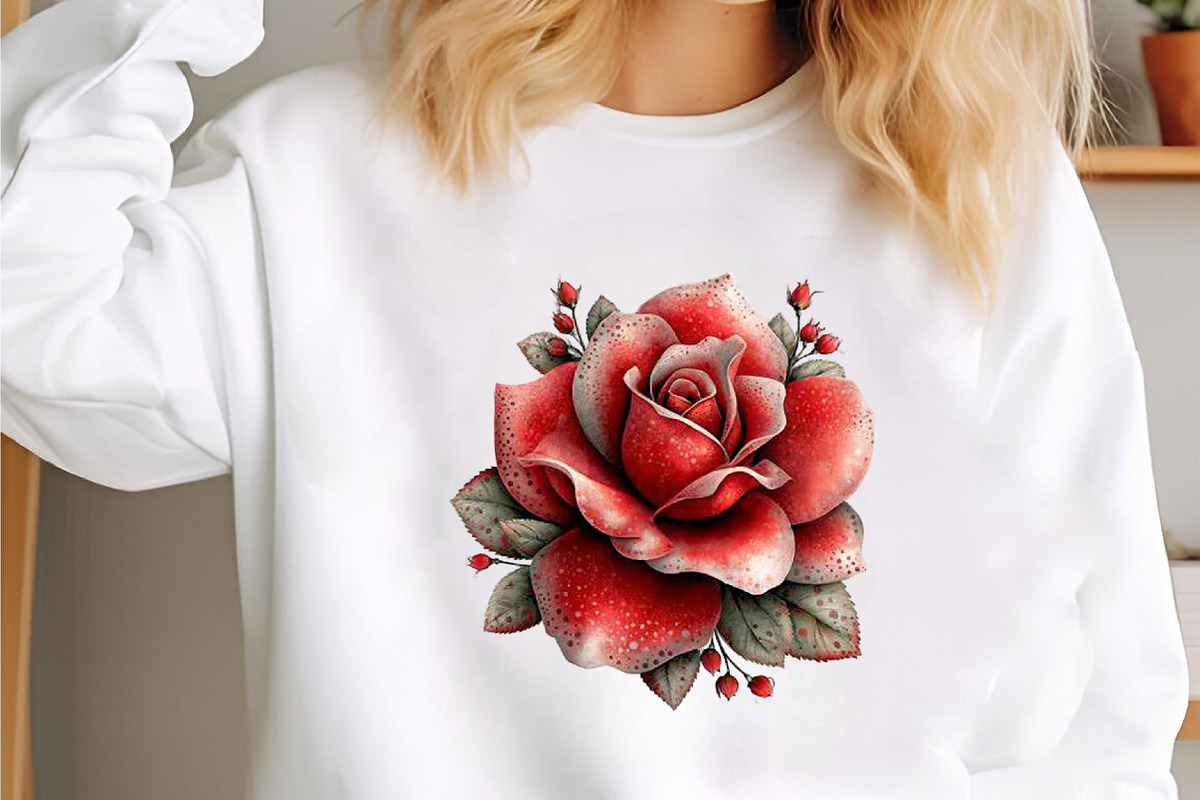 Valentine Rose Flower, an Illustration by designcity5 (Photo 3 of 5)