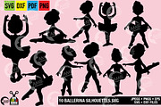 Ballerina Silhouettes SPH-133, an Illustration by AMBillustrations (Thumbnail 4 of 5)