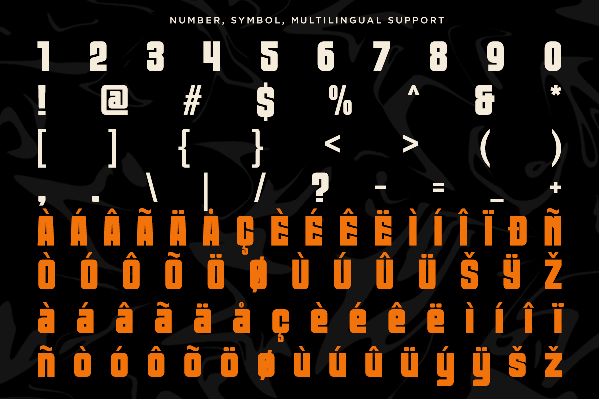 Anoord - Bold Condensed Sans Font, a Sans Serif Font by Say Studio (Photo 11 of 11)