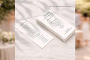 Elegant Wedding Program Canva bd005, a Card Template by TyphoonStudio (Thumbnail 7 of 10)