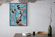Panda clipart, PNG Amimals, an Animal Illustration by MitrushovaArt (Thumbnail 8 of 8)