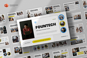 Webinar Course Powerpoint Template, a Presentation Template by fluffstudio