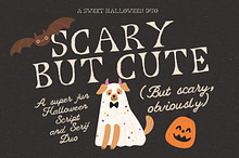 Cute Handwritten Halloween Font Duo