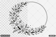 Cherry Blossom SVG PNG Bundle, an Illustration by Actual Pixel (Thumbnail 13 of 33)