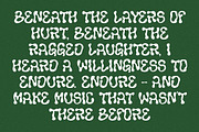 Closer - Display Font, a Symbol Font by Dryy.type (Thumbnail 7 of 7)