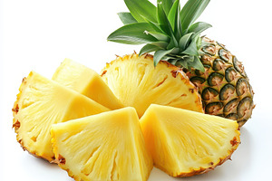 Juicy Pineapple Slices Fresh Tropica, a Food & Drink Photo by Pixeness Studio