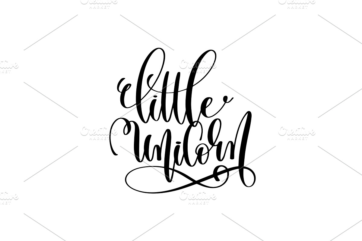 25 UNICORN QUOTES + 9 POSTERS, a Decorative Illustration by karakotsya (Photo 7 of 14)