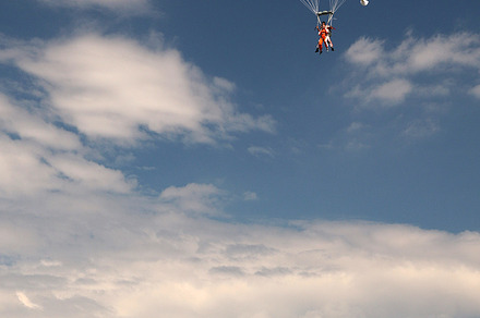 Parachute jump