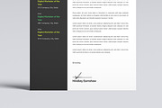 Minimalist Resume Layout, a Resume Template by MightyDesign (Thumbnail 5 of 8)