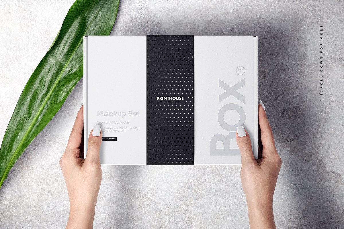 Mailing Box Mockup Bundle, a Packaging Mockup by creatsy5 (Photo 8 of 10)
