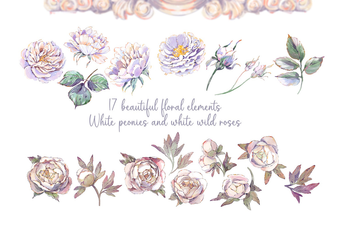 Antique Aesthetic Garden Watercolor, a Decorative Illustration by Shabbypie (Photo 10 of 15)