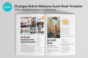 Airbnb Guest Book Canva template, a Templates & Theme by DeLaGranSiete (Thumbnail 2 of 12)