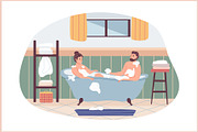 Daily Habits: Morning Routine Pack, a Healthcare Illustration by IRSYART (Thumbnail 4 of 10)