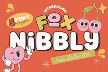 Fox Joliette and Fox Nibbly Font
