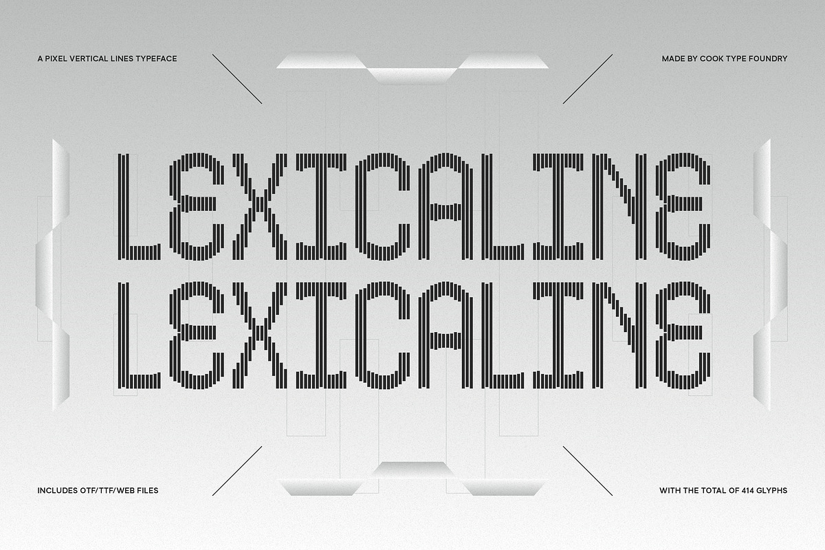 Lexicaline, a Sans Serif Font by graphicook (Photo 1 of 10)