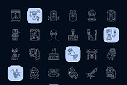 Tech Gadget Icon Set, an Outline Icon by Prosymbols (Thumbnail 7 of 8)