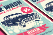 Car Wash Retro Style, a Flyer Template by Muhamad Iqbal hidayat (Thumbnail 2 of 3)