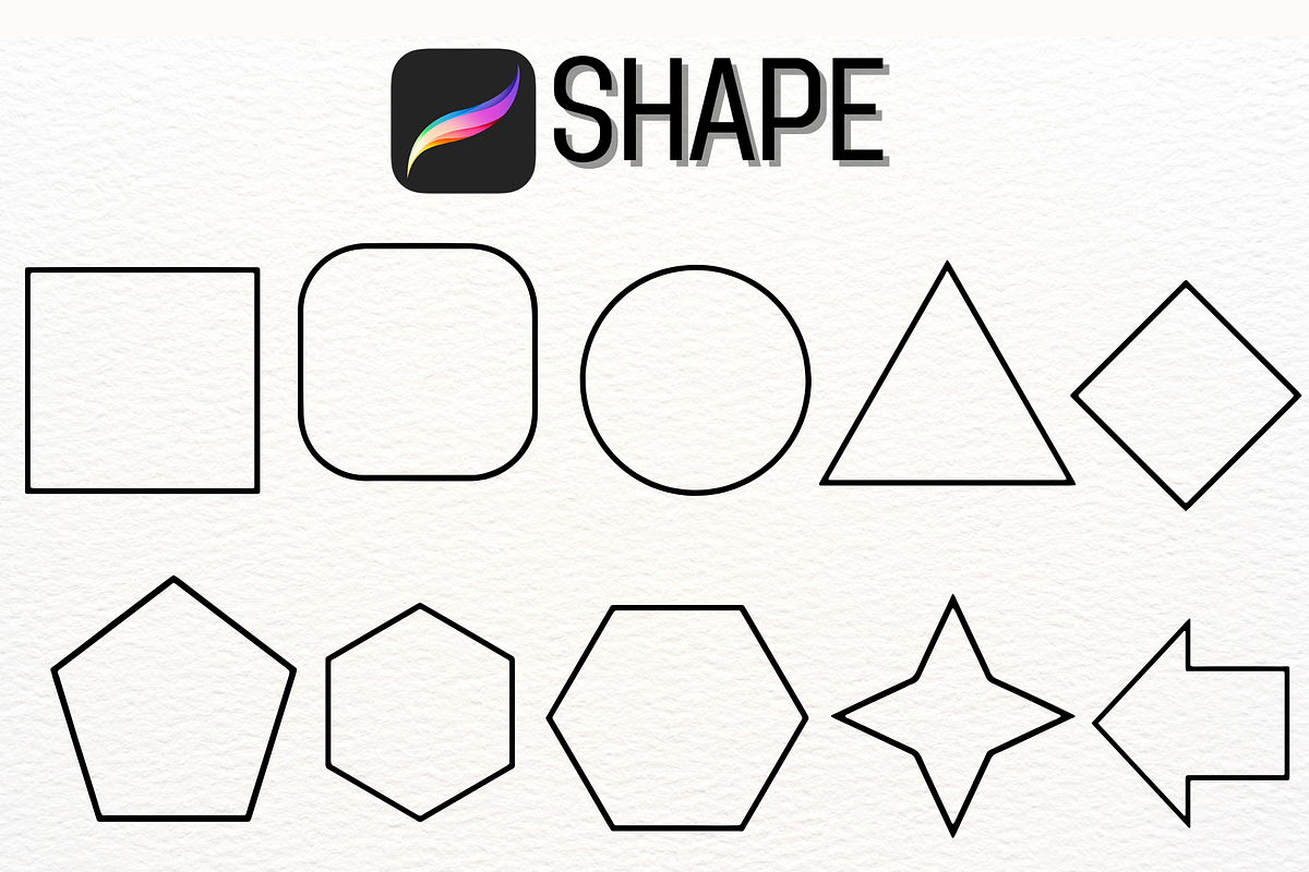 Shape stamp brush, a Brush Add-On by Petal Pixels (Photo 3 of 6)