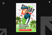 04 Sunday Party Flyer Design, a Flyer Template by Shajib Shikder (Thumbnail 3 of 5)