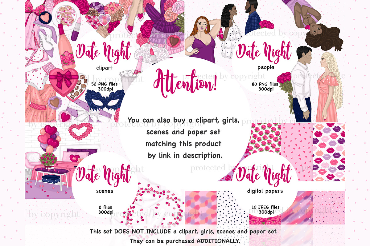 Date Night Glitters, a Texture Graphic by GlamArtZhanna (Photo 3 of 3)