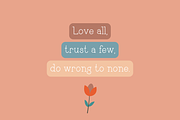 Darling Cute Handwritten Font, a Script Font by Sofia Skoog (Thumbnail 2 of 8)