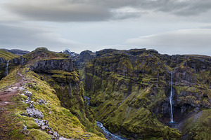 Beautiful autumn Múlagljúfur Canyon, Iceland. It is located no, a Nature Photo by YuriyB