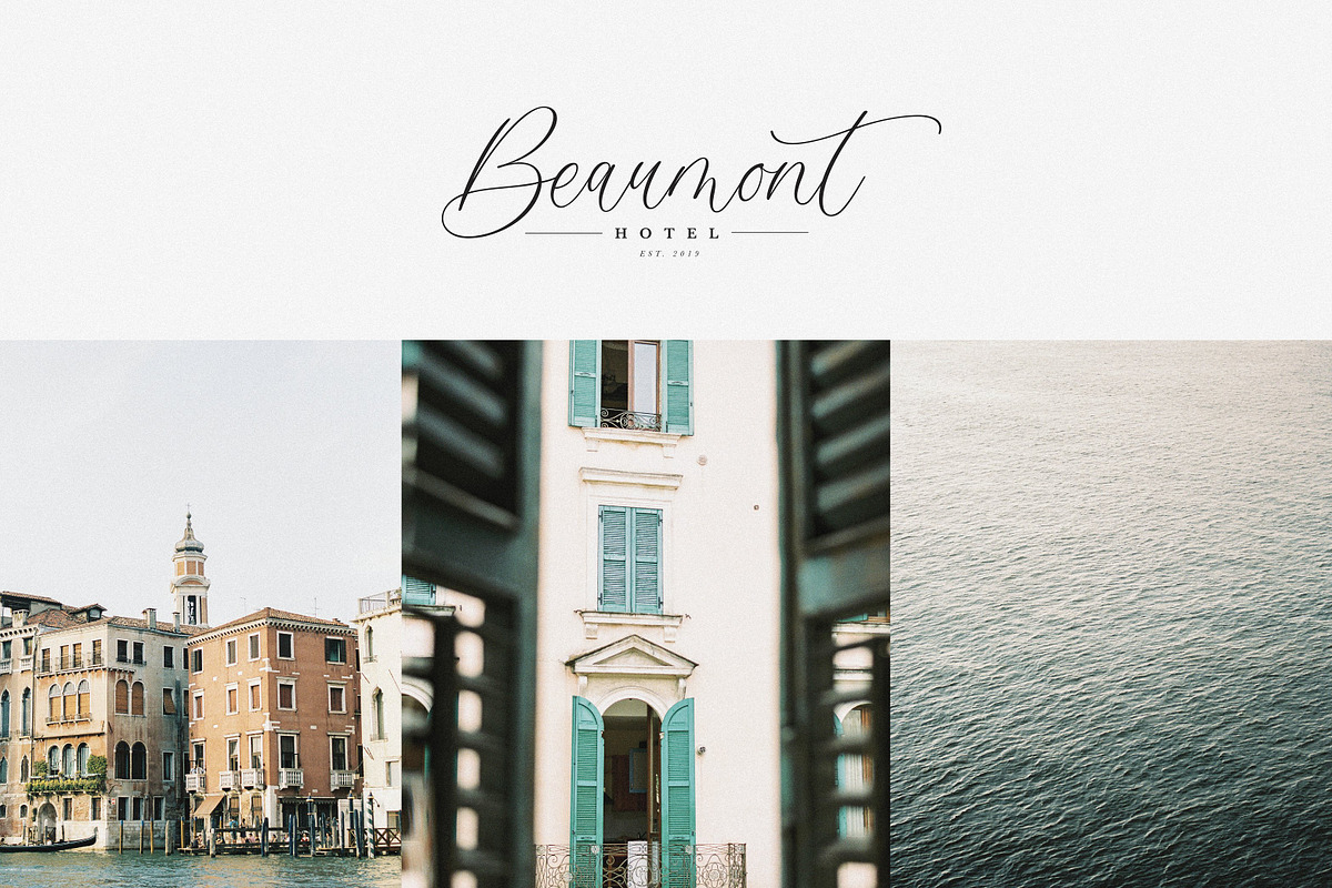 Monterey Script Font preview 6