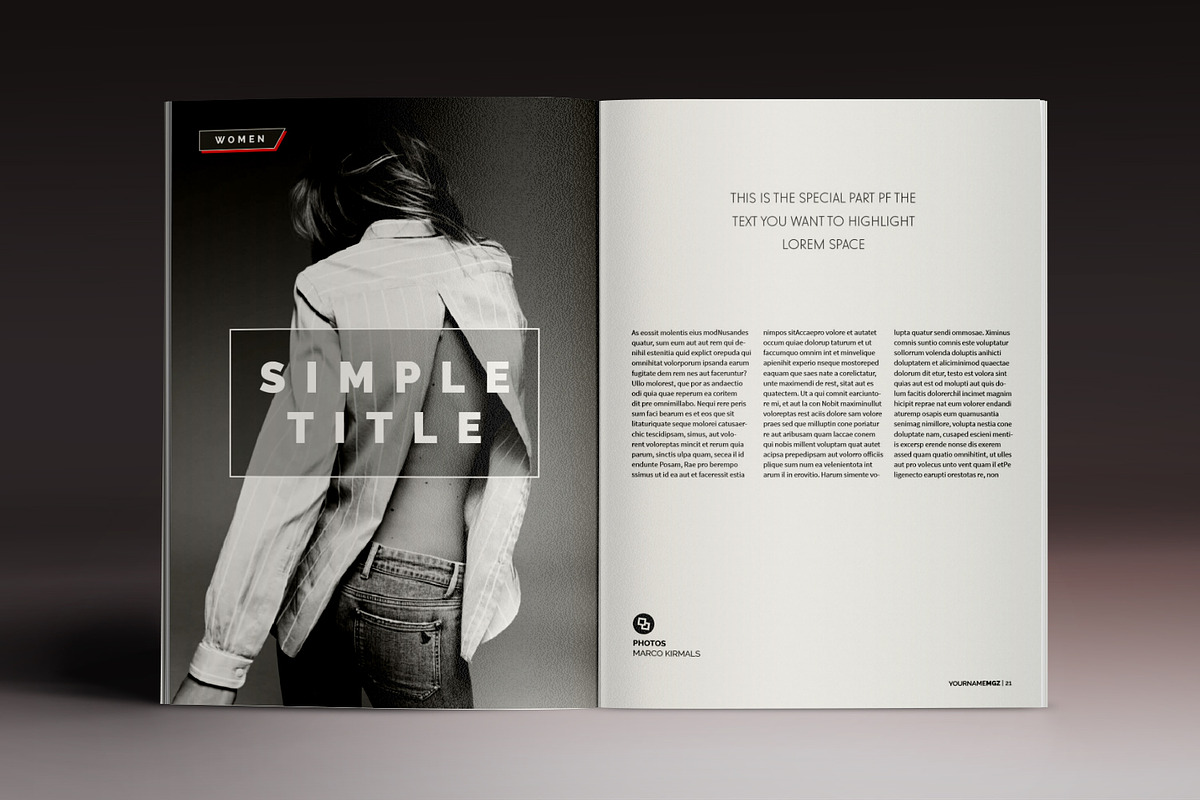 The Multiply MGZ, a Magazine Template by Luuqas Design (Photo 11 of 18)