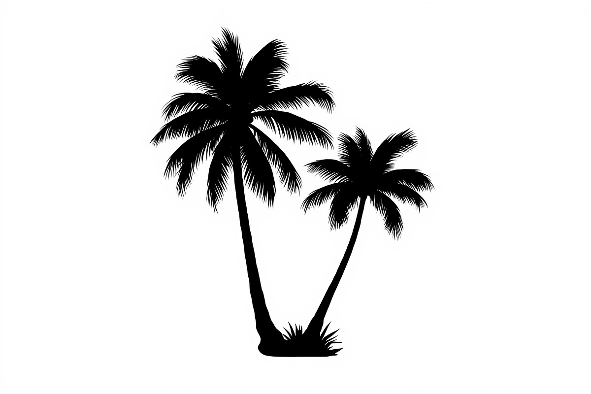 Palm Tree Vector Bundle Pack, an Illustration by Artivon (Photo 9 of 20)