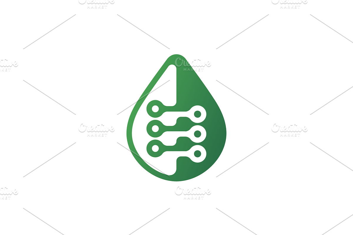 Eco Tech Simple Logo for Business, a Branding & Logo Template by Logo Loom (Photo 2 of 3)