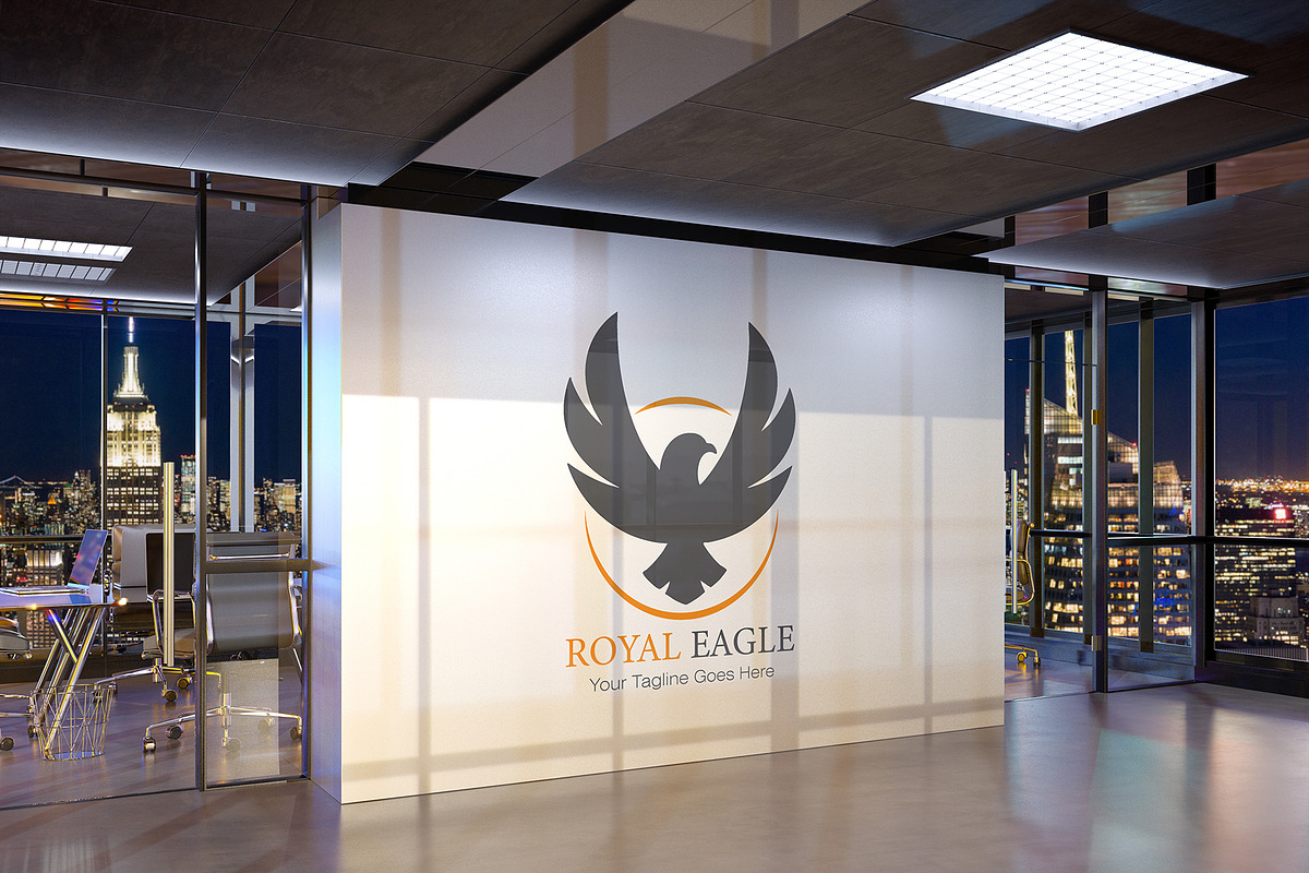 Royal Eagle Logo Template, a Branding & Logo Template by YUDesignStore (Photo 7 of 8)