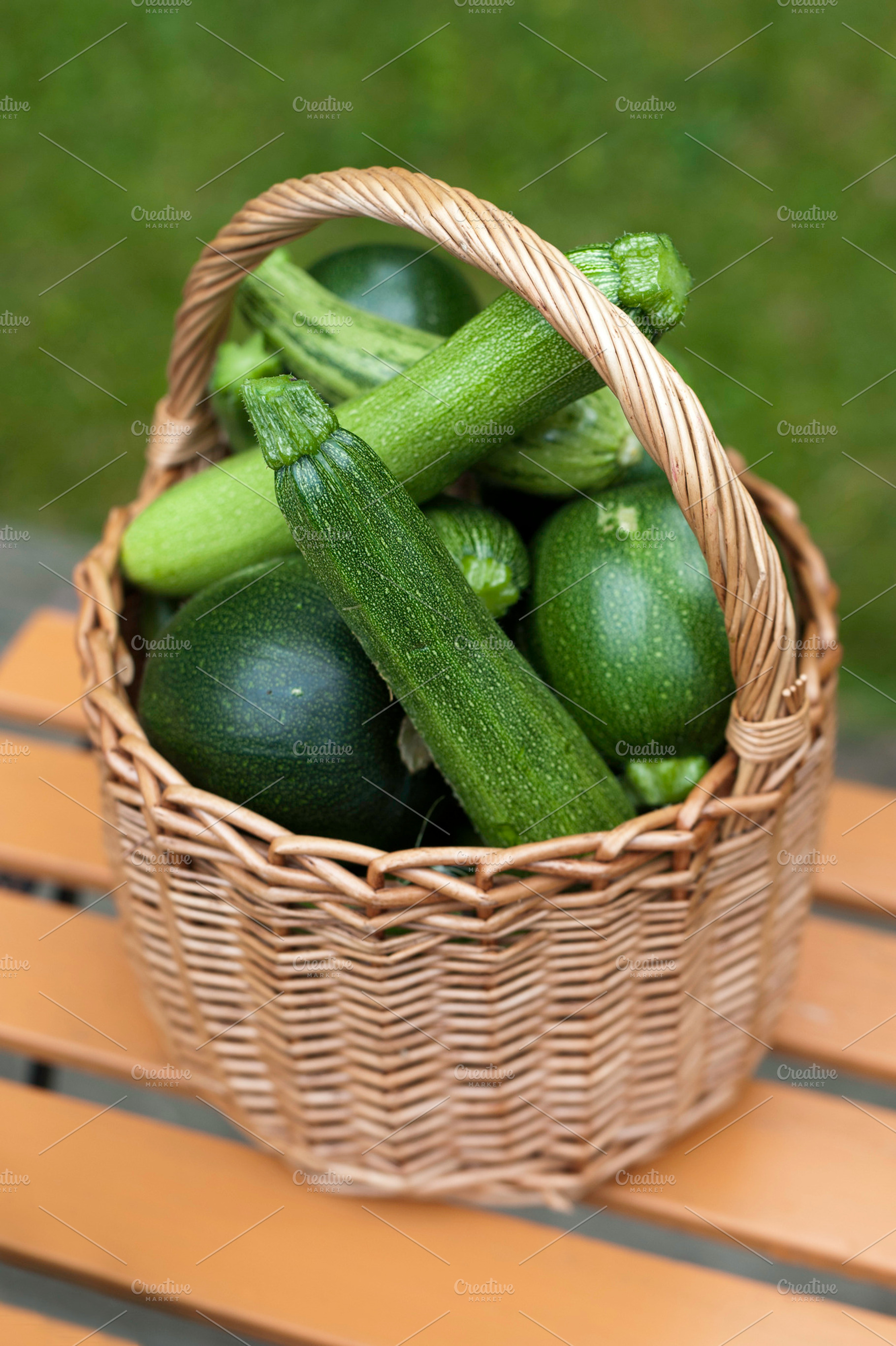 Zucchini Containing Zucchini Courgette And Greens
