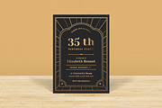 Birthday Invitation, an Invitation Template by graphicook (Thumbnail 1 of 2)