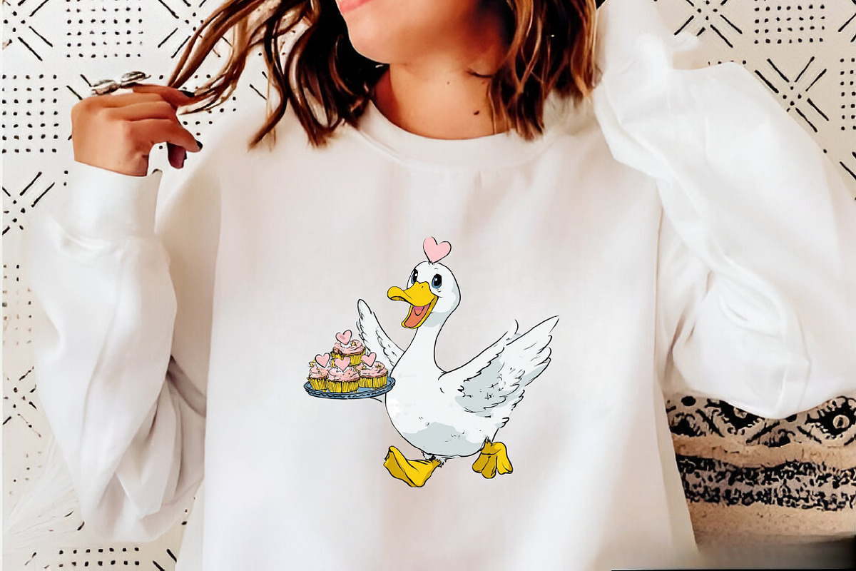 Mama Goose Mother’s Day Clipart Bund, an Illustration by SVGArt (Photo 9 of 9)